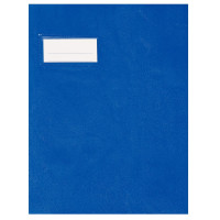 Paquet de 10 protèges-cahier épaisseur 21/100ème 17x22 cm PVC bleu 