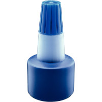 Encre à tampon sans huile, flacon 30 ml, bleu 