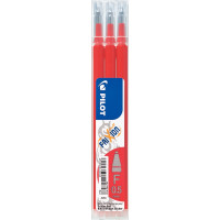 Etui de 3 recharges pour stylo Frixion pointe fine rouge 