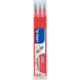 Etui de 3 recharges pour stylo Frixion pointe fine rouge 