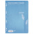 Sachet de 50 feuillets mobiles (100 pages) format 21x29,7cm séyès 80g coloris bleu