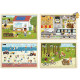 Lot de 4 puzzles eco-citoyens 