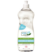 Flacon de 1 litre de liquide vaisselle mains peaux sensible 