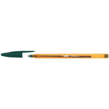 Stylo bille Bic Cristal pointe fine vert