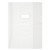 Paquet de 10 protège-cahiers 24x32 cm, PVC 21/100ème cristal incolore