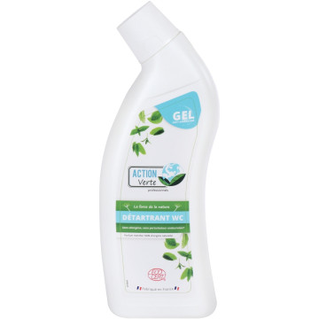 Flacon 750ml gel wc détartrant senteur menthe