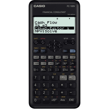 Machine à calculer financière CASIO FC-100V