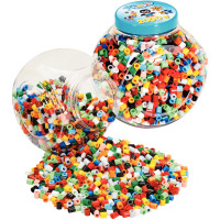 Pot de 2000 perles HAMA Maxi couleurs vives 