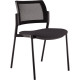 Lot de 2 chaises polyvalentes Kyos noir/noir