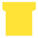 Paquet de 100 fiche planning indice 3 jaune
