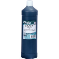 Flacon 1 litre de gouache liquide économique O'COLOR noir 