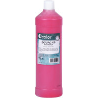 Flacon 1 litre de gouache liquide économique O'COLOR magenta 