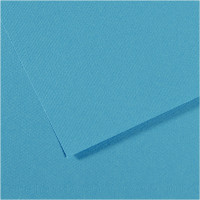 Paquet de 10 feuilles mi-teinte format 50x65 coloris turquoise 