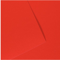 Paquet de 10 feuilles mi-teinte format 50x65 coloris rouge vif 