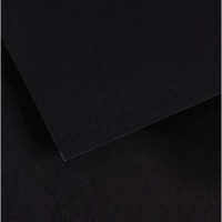 Paquet de 10 feuilles mi-teinte format 50x65 coloris noir 