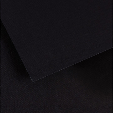 Paquet de 10 feuilles mi-teinte format 50x65 coloris noir