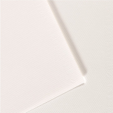 Paquet de 10 feuilles mi-teinte format 50x65 coloris blanc