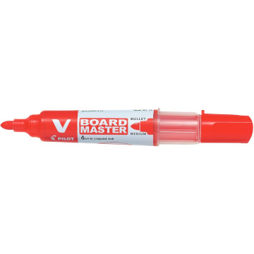 Marqueur tableau blanc V-Board Master moyen rouge