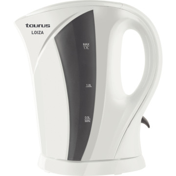 Bouilloire 1.7L 2200W blanche / gris