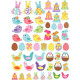 Sachet de 392 gommettes  de Paques