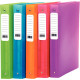 Classeur en polypropylène Color Fresh, format A4+, dos 4 cm, jaune orangé