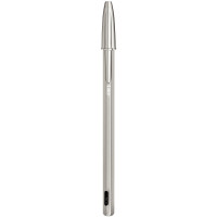 Stylo bille BIC Cristal RE'NEW + 2 recharges noire 