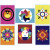 Lot de 6 cartes sable mandala  19 X 15 cm