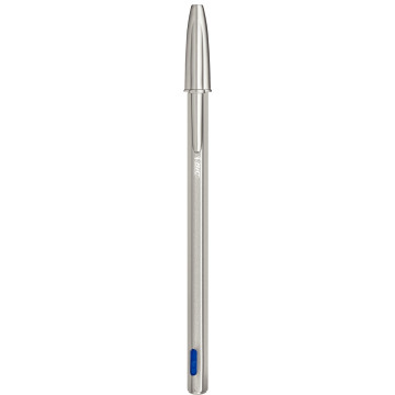 Stylo bille BIC Cristal RE'NEW + 2 recharges bleue