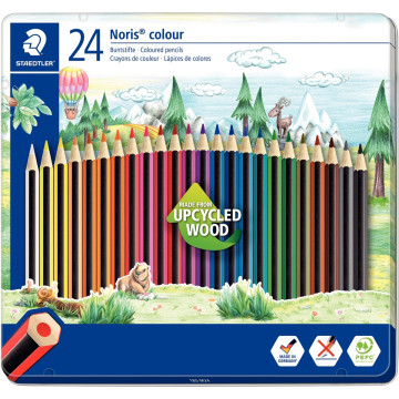 Boîte de 24 crayons de couleur Wopex Noris 185