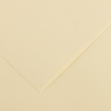 Paquet de 10 feuilles Colorline 50x65 cm 150 g crème