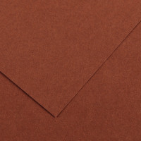 Paquet de 10 feuilles Colorline 50x65 cm 150 g chocolat 