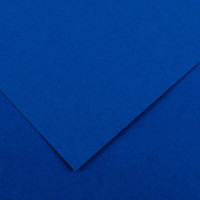 Paquet de 10 feuilles Colorline 50x65 cm 150 g bleu roi 