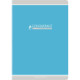 Cahier de devoirs piqué 48 pages, format A4, seyès