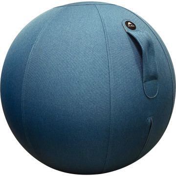 Ballon d'assise ergonomique bleu