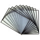 Sachet de 10 poches noires A4 pour code 08969