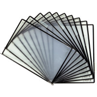 Sachet de 10 poches noires A4 pour code 08969 