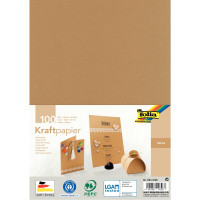 Paquet de 100 feuilles kraft 120 grammes A4 