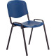 Chaise accueil polypro Meeting bleu