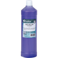 Flacon 1 litre de gouache liquide économique O'COLOR violet 