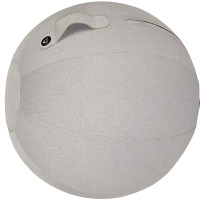 Ballon d'assise ergonomique gris 