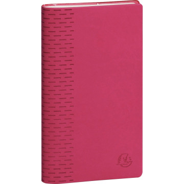 Agenda semainier de poche winner 9 x 17,5 cm fuchsia