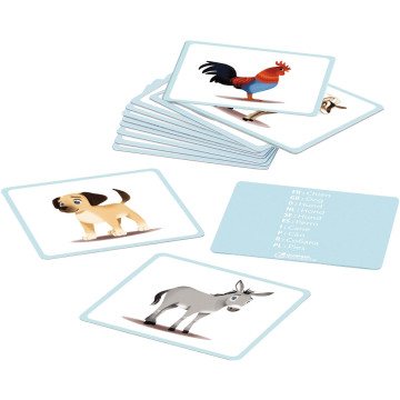 Imagier multilingue animaux familiers