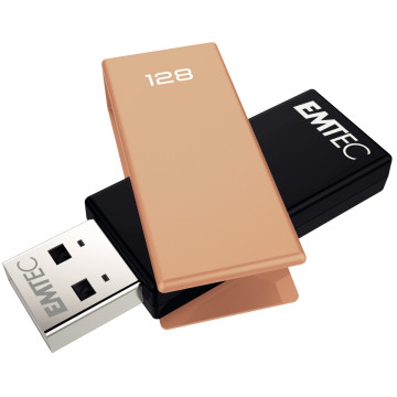 Clé USB Emtec Brick 2.0 C350 128 go orange