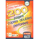 Paquet de 50 copies doubles perforées, format A4, papier 90g, seyès