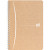Reliure intégrale OXFORD TOUAREG, 180 pages, format A5, quadrillé 5x5
