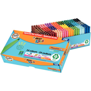 Classpack 288 feutres Visacolor dont 50 gratuits + abécédaire