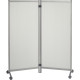 Double cloison mobile polypro 170 x 76 cm