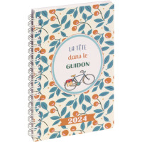 Agenda lady 16W "Tête dans le guidon" 