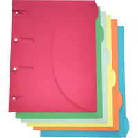 Paquet de 6 chemises pour classeur Smartfolder, en carte standard 