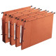 Paquet de 25 dossiers suspendus AZV Ultimate pour armoire dos fond 30 mm orange 